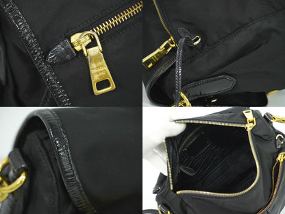 PRADA ナイロン ショルダーバッグ ブラック