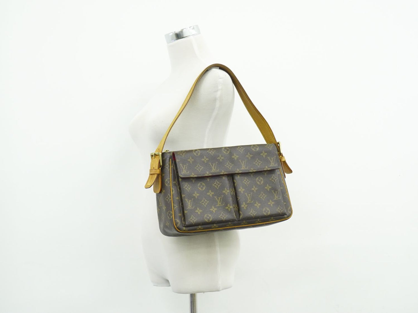LOUIS VUITTON ヴィバ シテ GM モノグラム ショルダーバッグ M51163