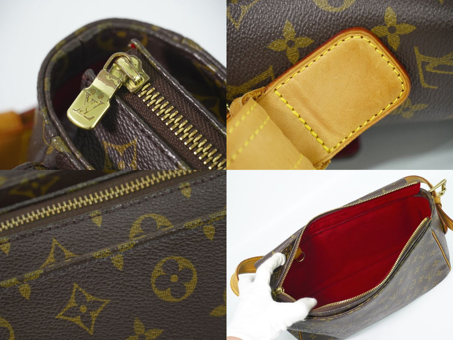 LOUIS VUITTON ヴィバ シテ GM モノグラム ショルダーバッグ M51163