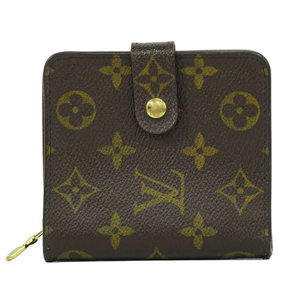 LOUIS VUITTON コンパクトジップ モノグラム 折財布 M61667