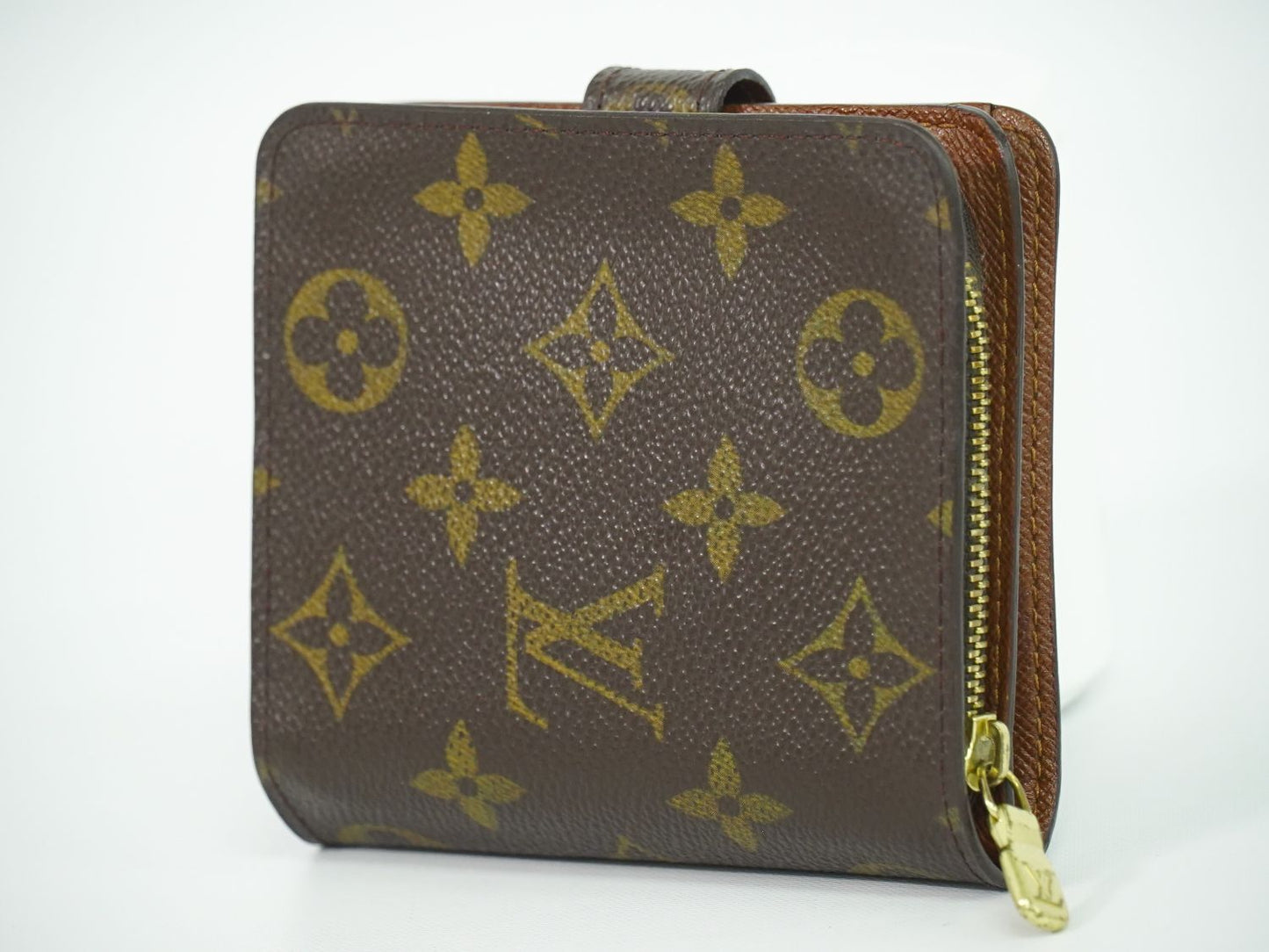 LOUIS VUITTON コンパクトジップ モノグラム 折財布 M61667