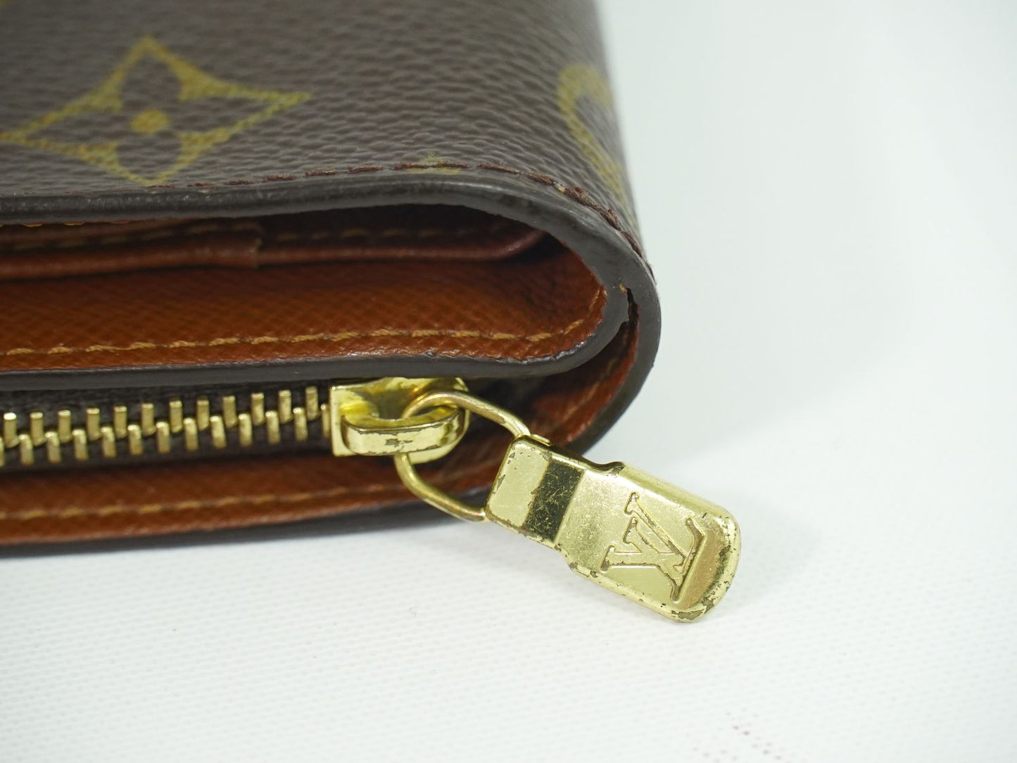 LOUIS VUITTON コンパクトジップ モノグラム 折財布 M61667