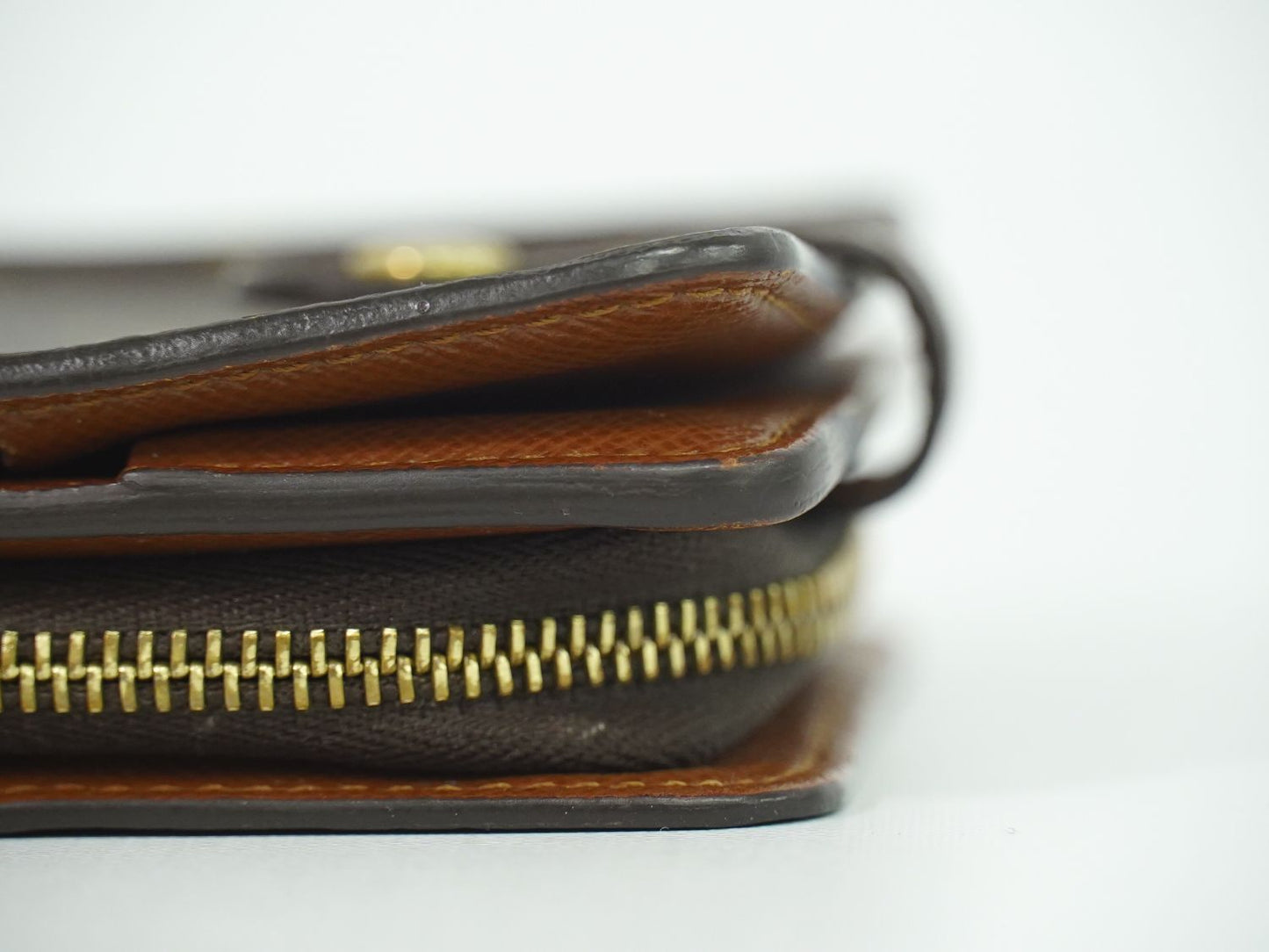 LOUIS VUITTON コンパクトジップ モノグラム 折財布 M61667