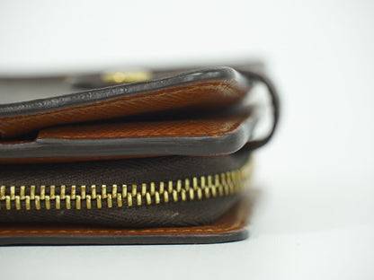 LOUIS VUITTON コンパクトジップ モノグラム 折財布 M61667