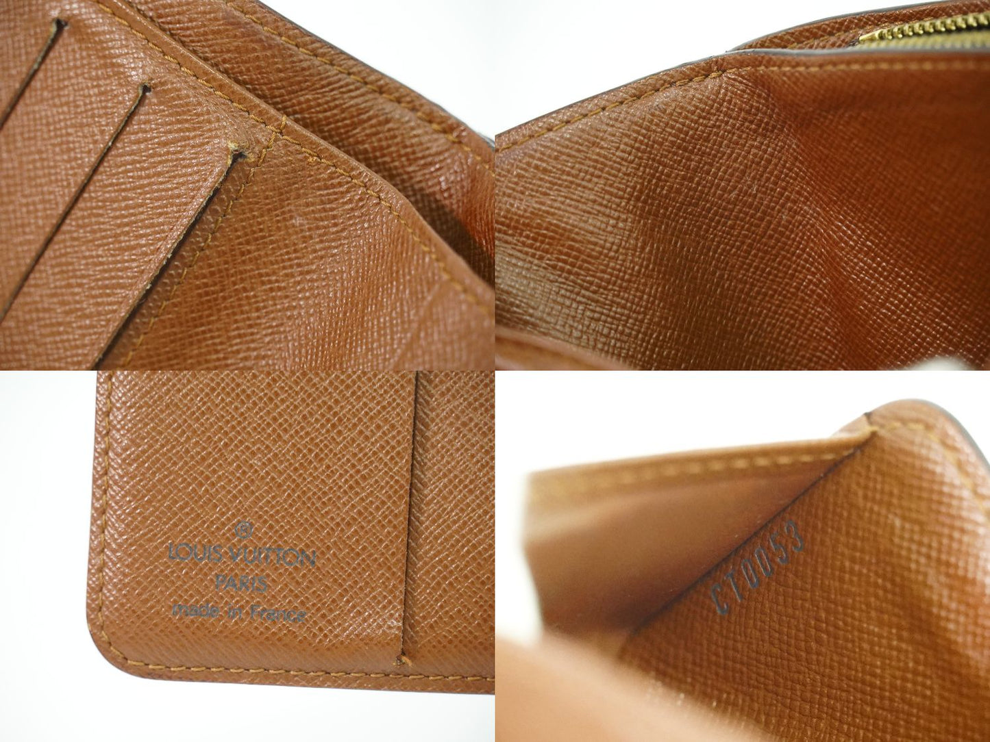 LOUIS VUITTON コンパクトジップ モノグラム 折財布 M61667