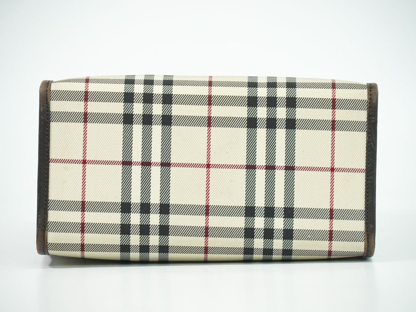 BURBERRY ノバチェック ハンドバッグ ベージュ ブラウン