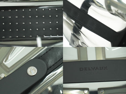 DELVAUX タンペート グラディエーター 2WAY ショルダーバッグ クリア シルバー