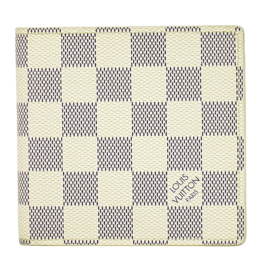 LOUIS VUITTON ポルトフォイユ マルコ ダミエ アズール 折財布 N60018