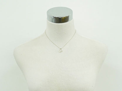 TIFFANY & Co. オープンハート STERLING ネックレス シルバー