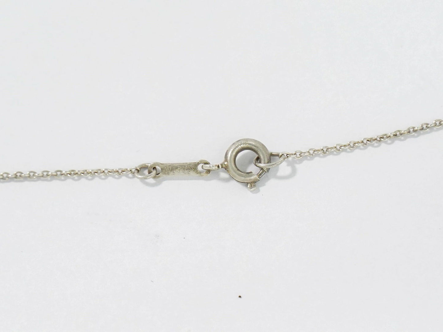 TIFFANY & Co. オープンハート STERLING ネックレス シルバー