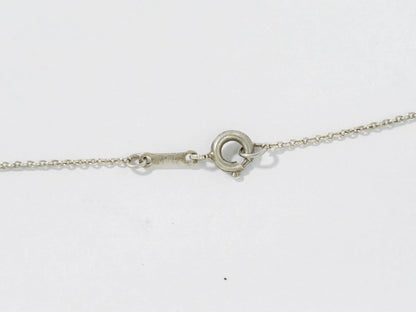 TIFFANY & Co. オープンハート STERLING ネックレス シルバー