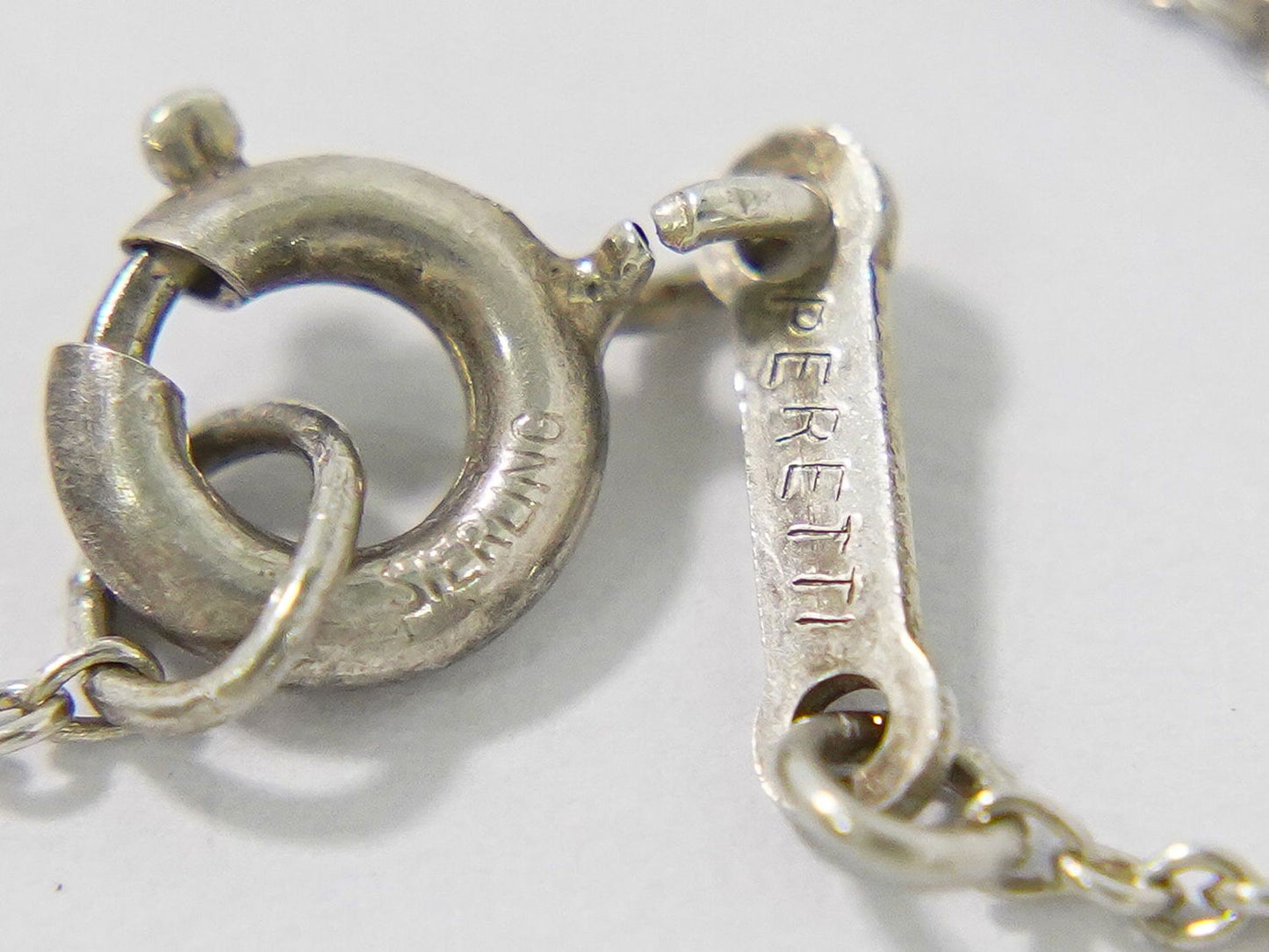 TIFFANY & Co. オープンハート STERLING ネックレス シルバー