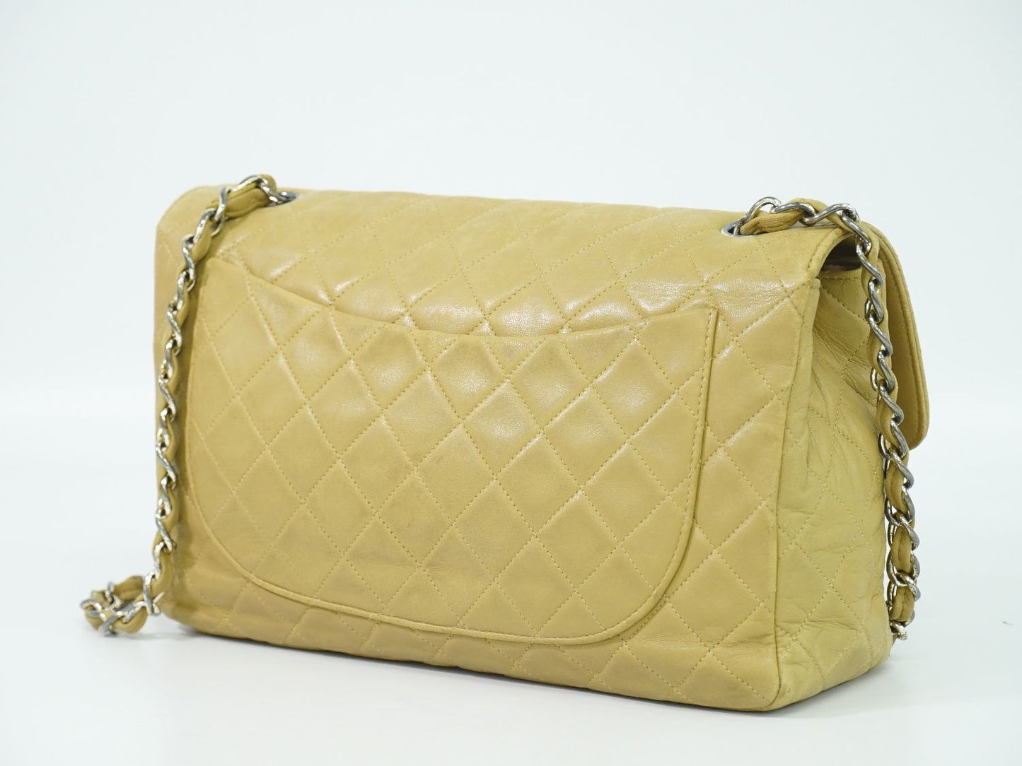 CHANEL ココマーク マトラッセ ショルダーバッグ ベージュ