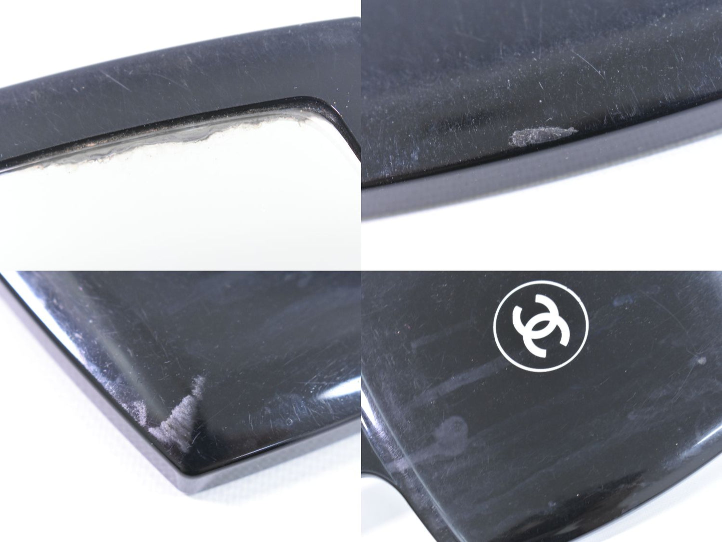 CHANEL ココマーク ハンドミラー ブラック