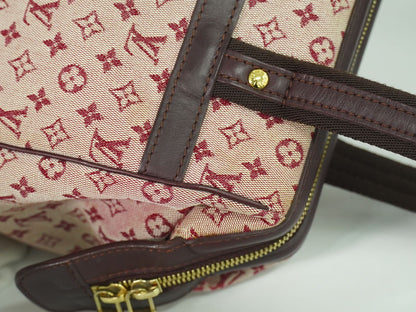 LOUIS VUITTON ジョセフィーヌ PM モノグラム ミニ ハンドバッグ スリーズ レッド M92314