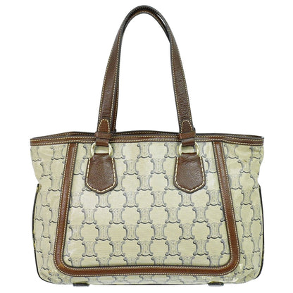CELINE トリオンフ トートバッグ ベージュ ブラウン