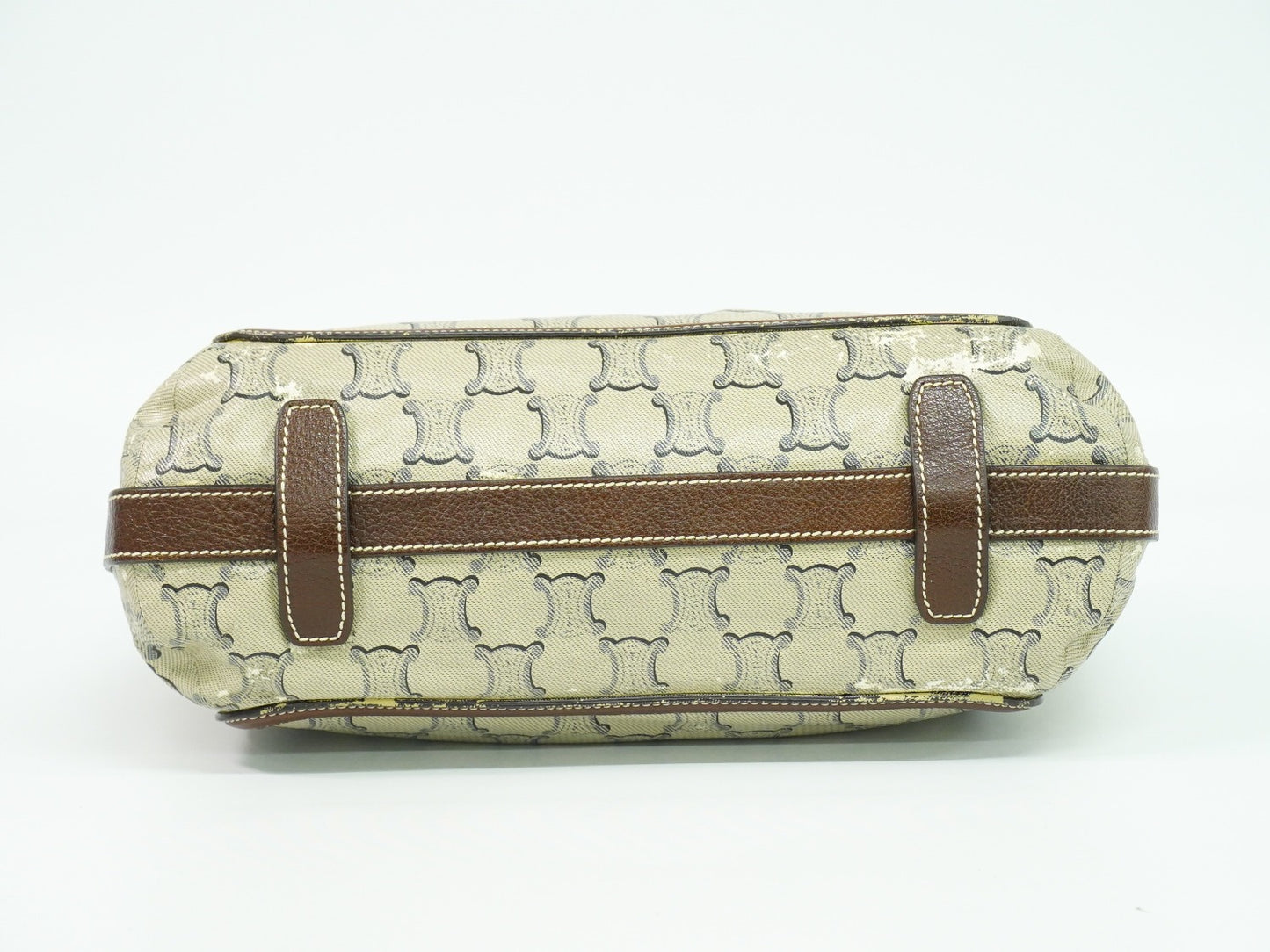 CELINE トリオンフ トートバッグ ベージュ ブラウン