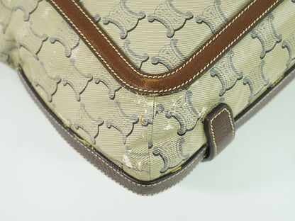 CELINE トリオンフ トートバッグ ベージュ ブラウン