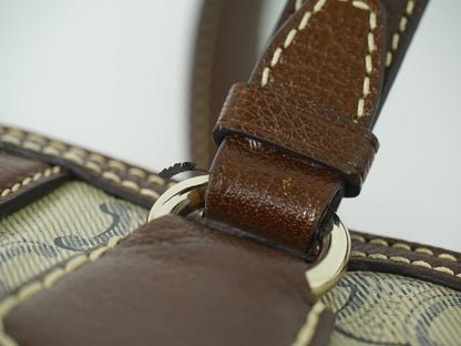 CELINE トリオンフ トートバッグ ベージュ ブラウン