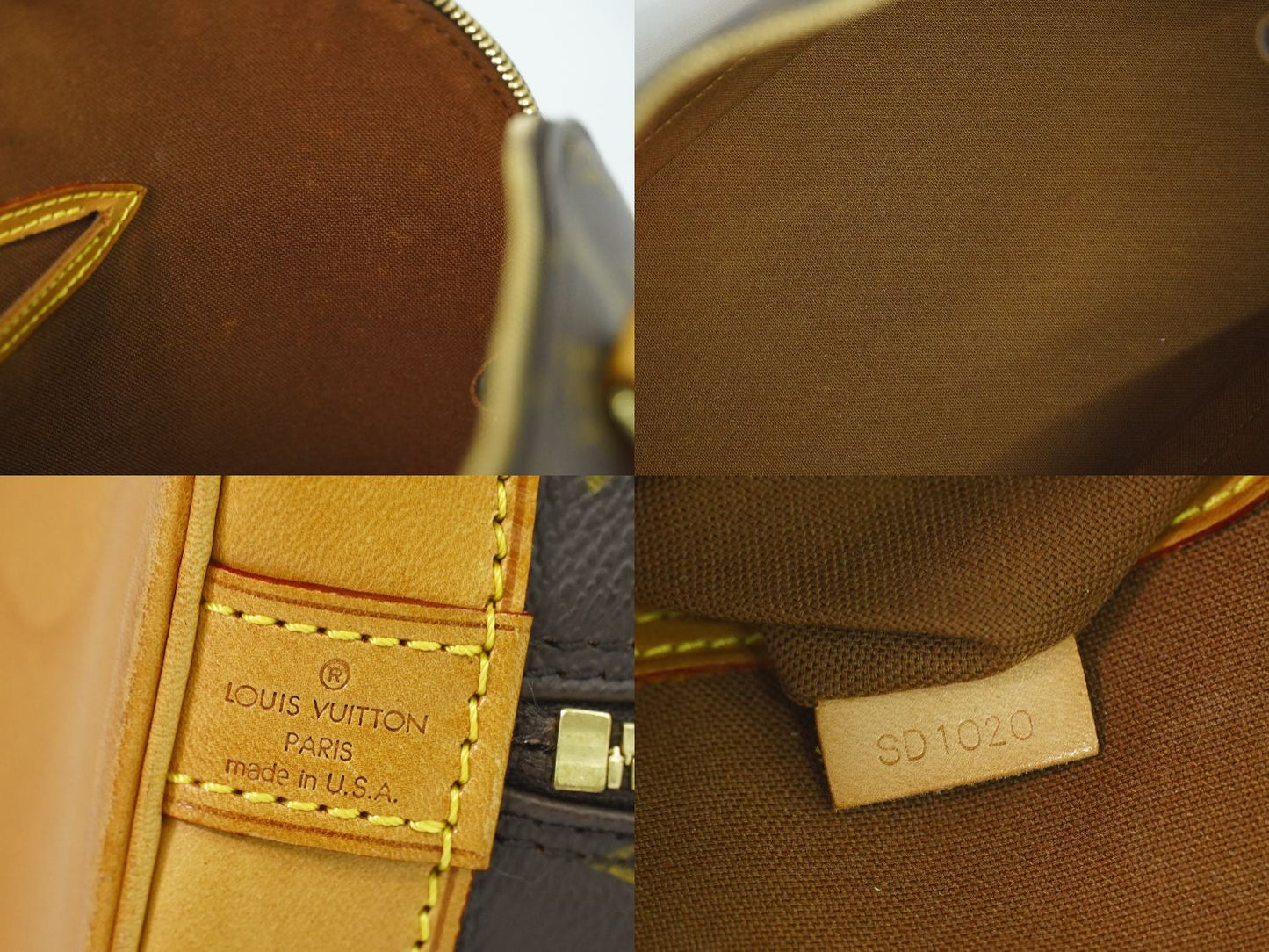 LOUIS VUITTON 旧型 アルマ PM モノグラム ハンドバッグ M51130