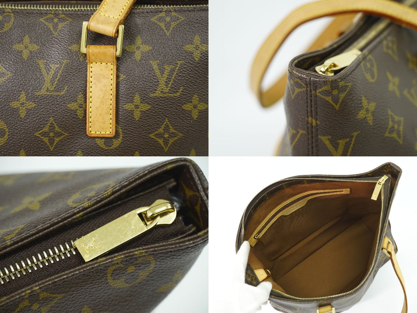 LOUIS VUITTON カバメゾ モノグラム ショルダーバッグ M51151