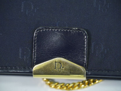 Christian Dior ショルダーバッグ ネイビー