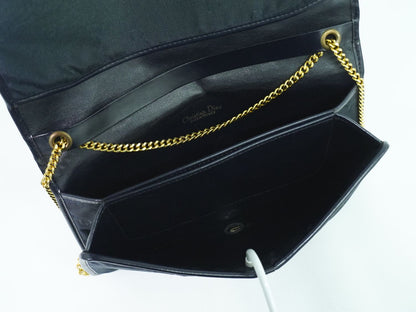 Christian Dior ショルダーバッグ ネイビー