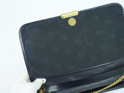 Christian Dior ショルダーバッグ ネイビー