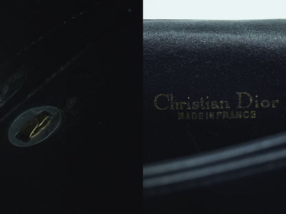 Christian Dior ショルダーバッグ ネイビー