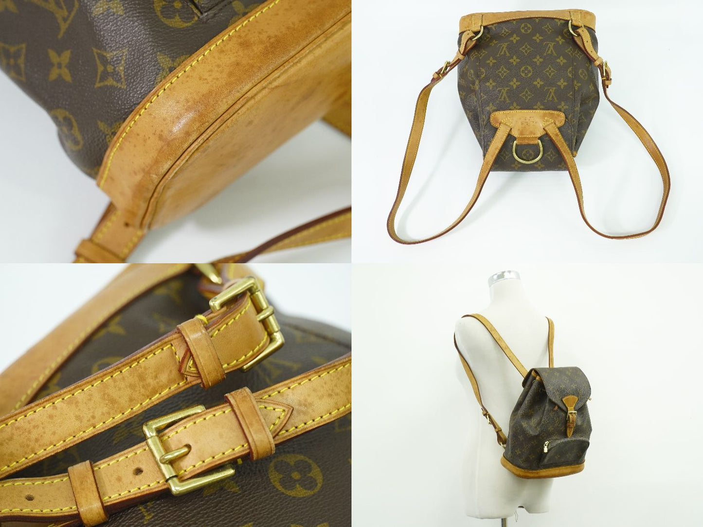 LOUIS VUITTON モンスリ MM リュックサック モノグラム M51136