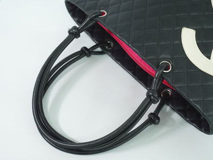 CHANEL カンボンライン トートバッグ ブラック