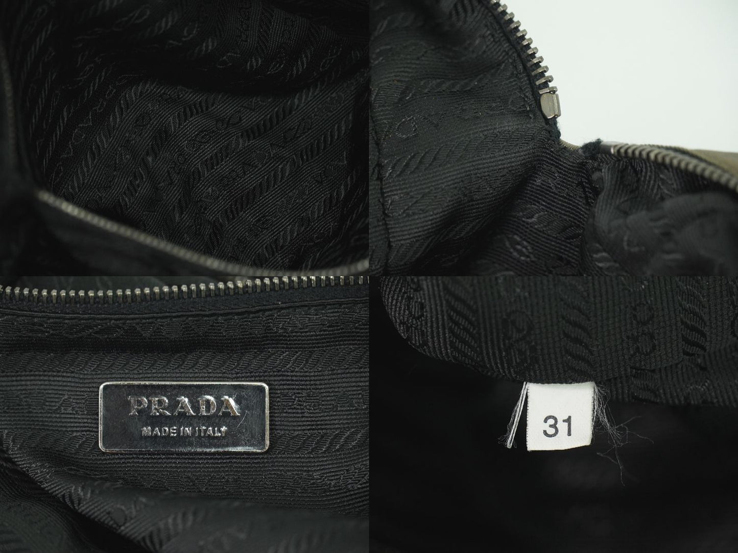 PRADA トートバッグ グレー
