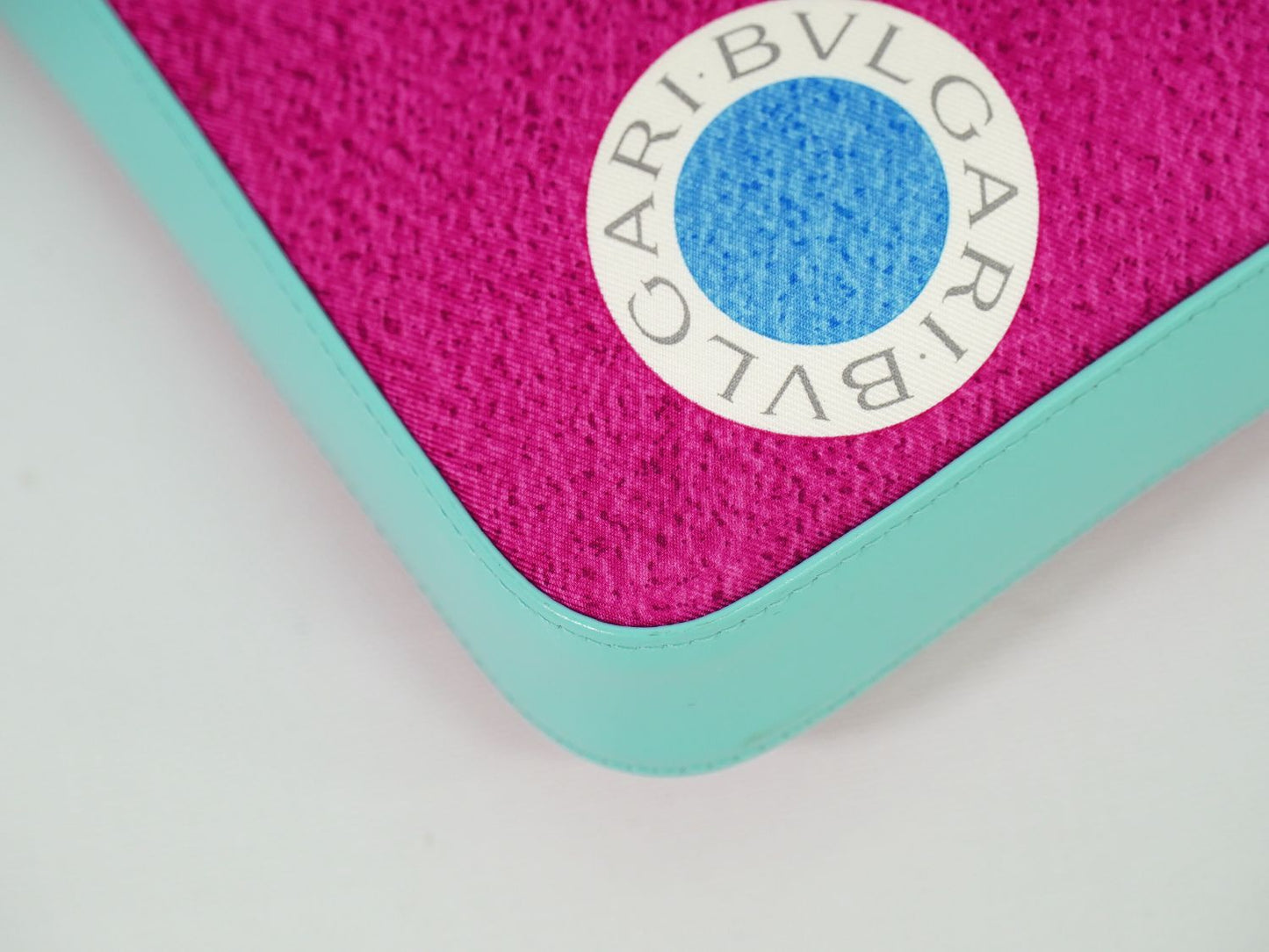 BVLGARI ロゴ ショルダーバッグ ピンク マルチカラー