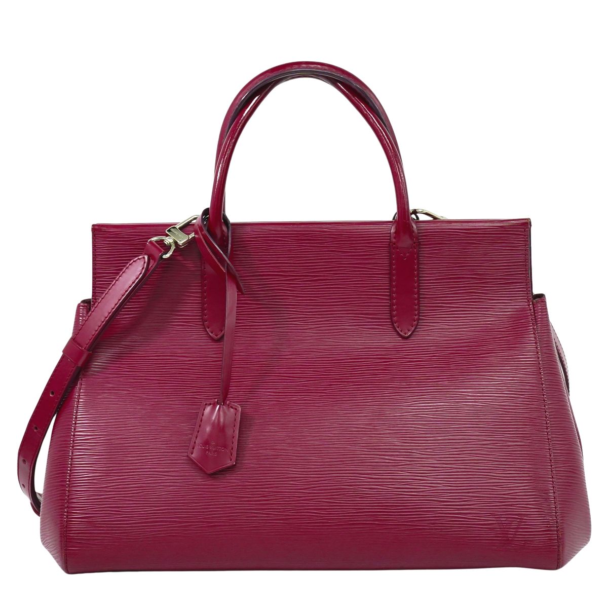 LOUIS VUITTON マルリー MM エピ レザー 2WAY ショルダーバッグ ピヴォワンヌ M41282