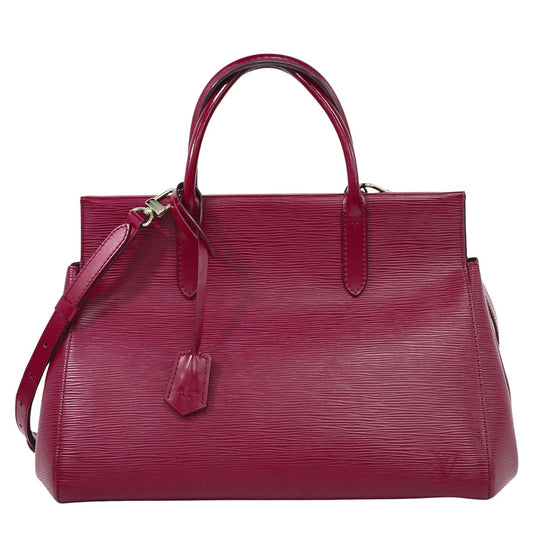 LOUIS VUITTON マルリー MM エピ レザー 2WAY ショルダーバッグ ピヴォワンヌ M41282