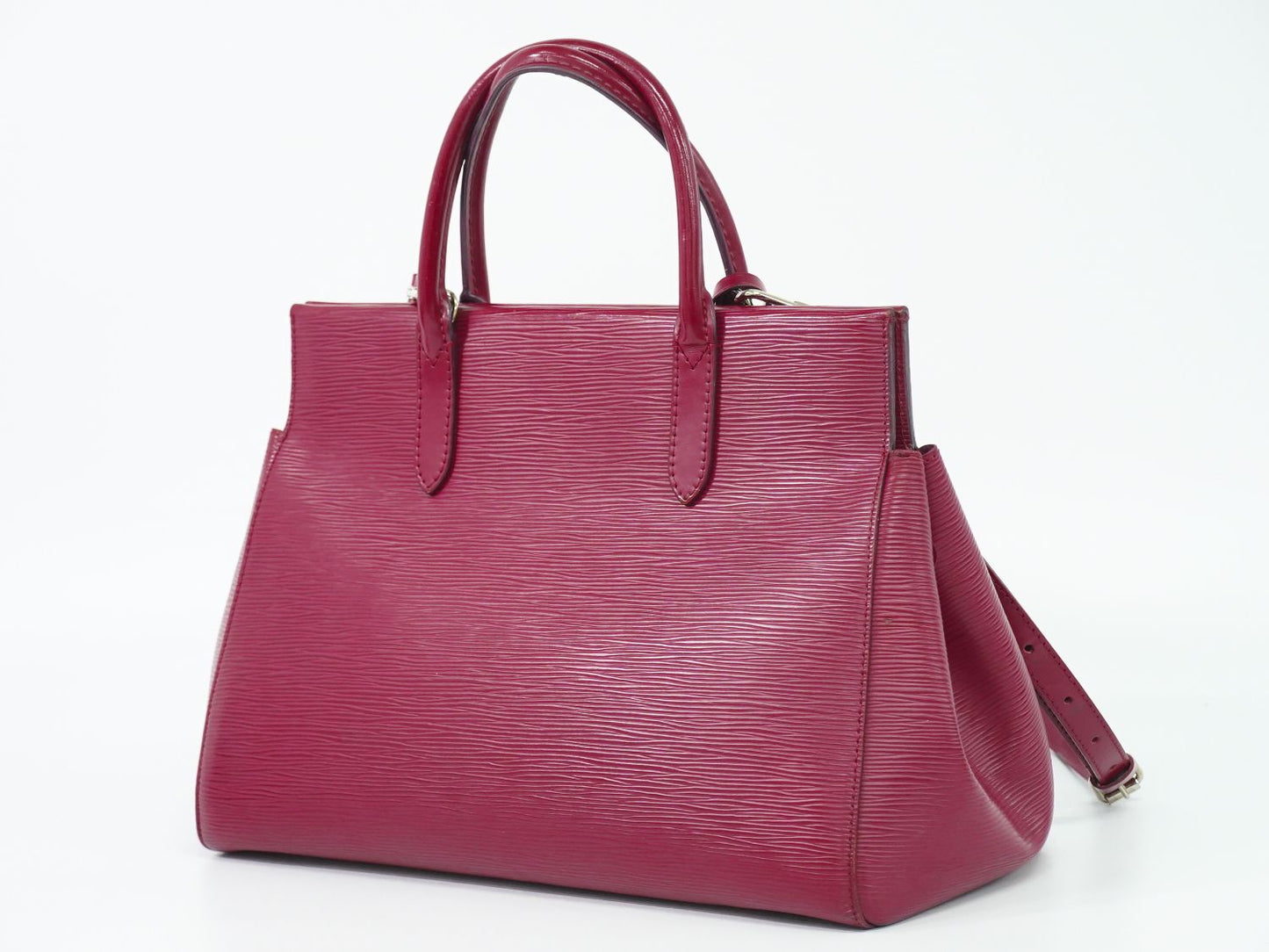 LOUIS VUITTON マルリー MM エピ レザー 2WAY ショルダーバッグ ピヴォワンヌ M41282