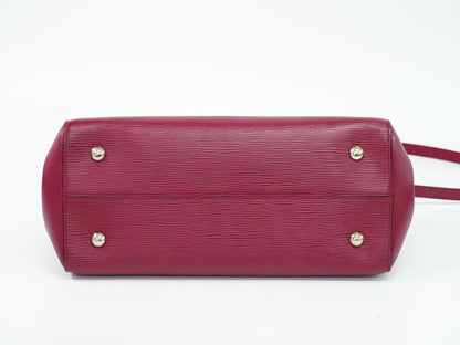 LOUIS VUITTON マルリー MM エピ レザー 2WAY ショルダーバッグ ピヴォワンヌ M41282