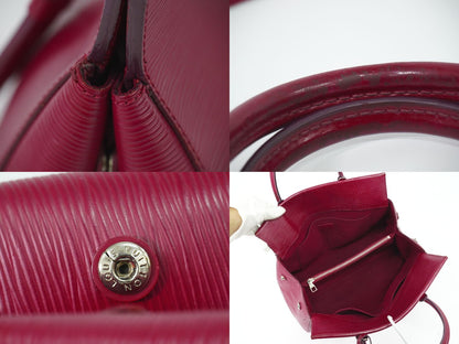 LOUIS VUITTON マルリー MM エピ レザー 2WAY ショルダーバッグ ピヴォワンヌ M41282