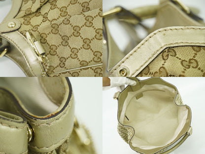 GUCCI スーキー トートバッグ ベージュ ブラウン 211944