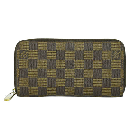LOUIS VUITTON ジッピーウォレット ダミエ エベヌ 長財布 N60015