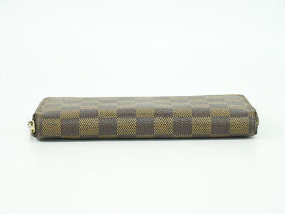 LOUIS VUITTON ジッピーウォレット ダミエ エベヌ 長財布 N60015