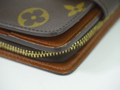 LOUIS VUITTON コンパクトジップ モノグラム 折財布 M61667