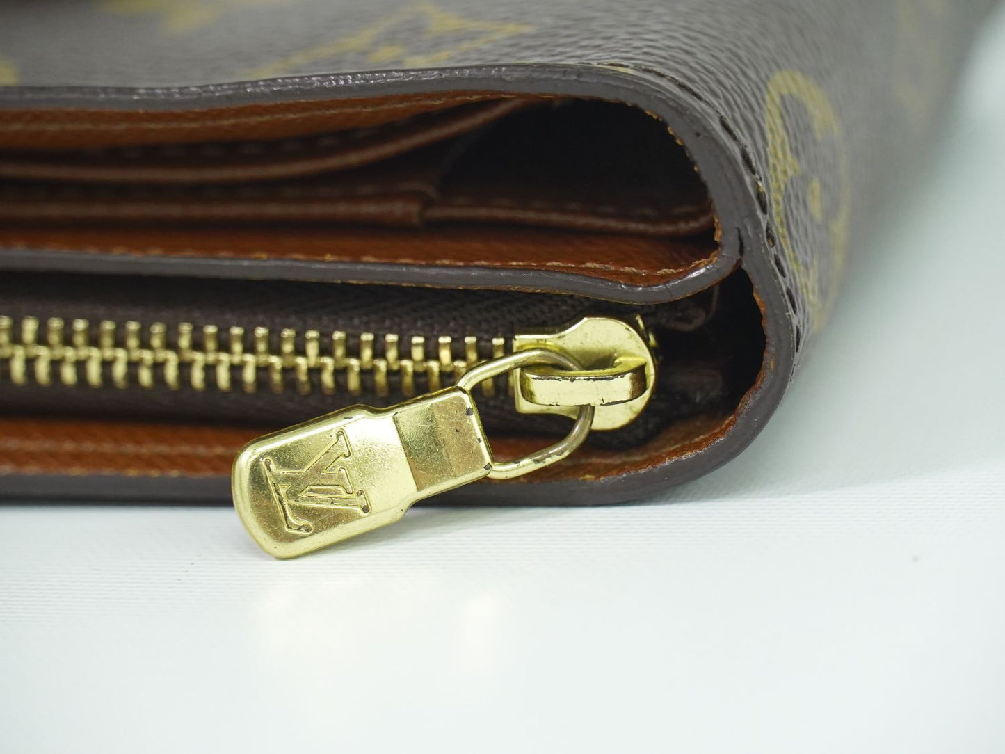 LOUIS VUITTON コンパクトジップ モノグラム 折財布 M61667