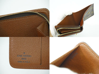 LOUIS VUITTON コンパクトジップ モノグラム 折財布 M61667