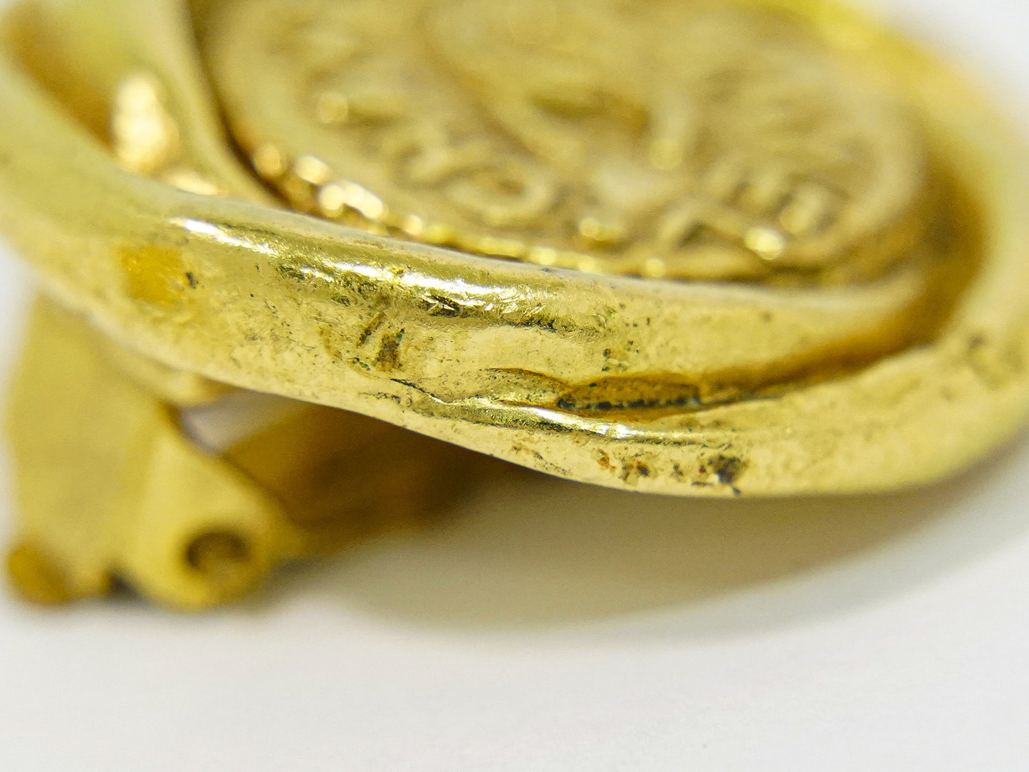 CHANEL ココマーク イヤリング GP ゴールド