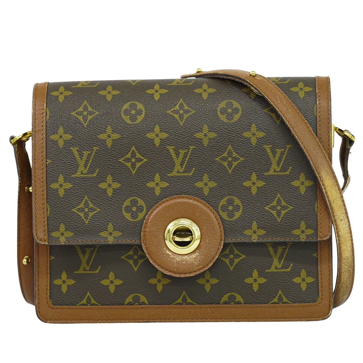 LOUIS VUITTON ラスパイユ モノグラム ショルダーバッグ M51372
