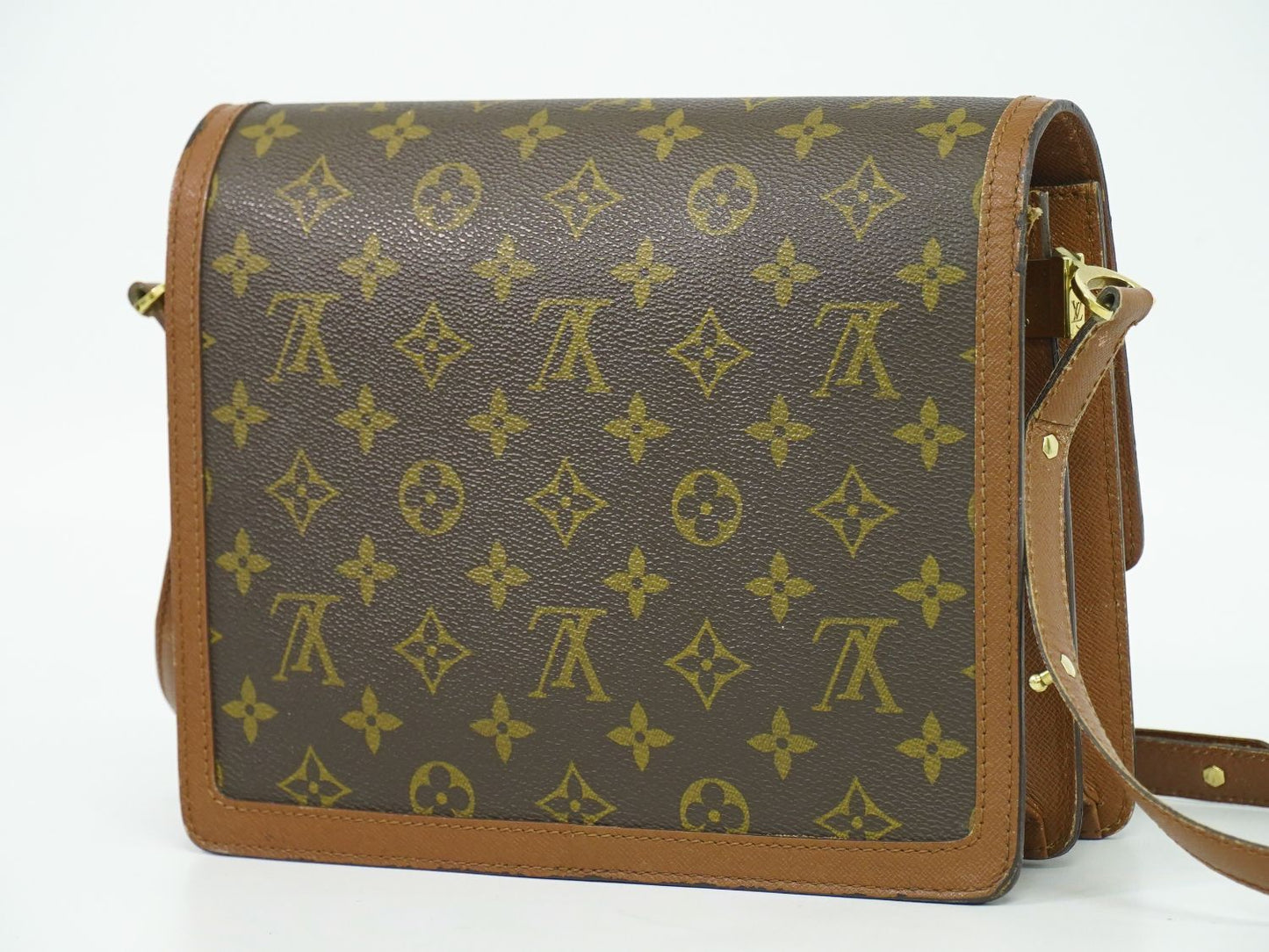 LOUIS VUITTON ラスパイユ モノグラム ショルダーバッグ M51372