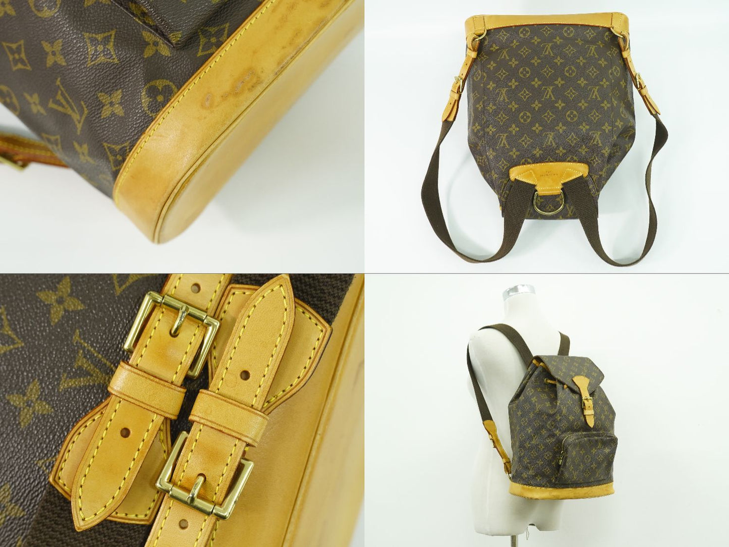 LOUIS VUITTON モンスリ GM モノグラム リュックサック M51135