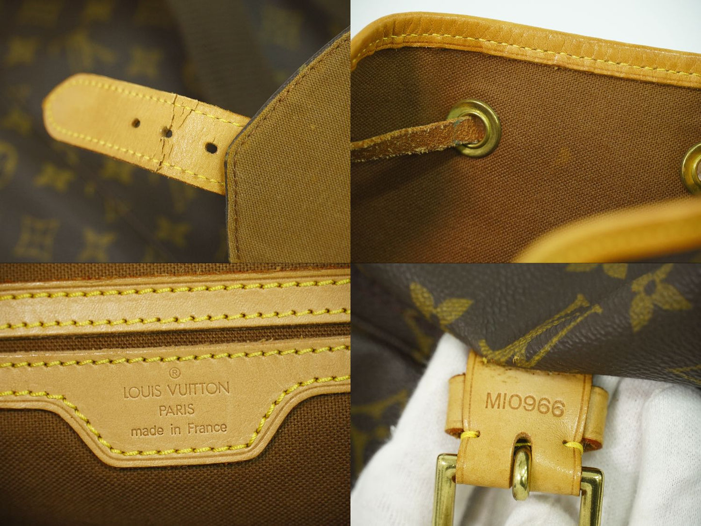 LOUIS VUITTON モンスリ GM モノグラム リュックサック M51135