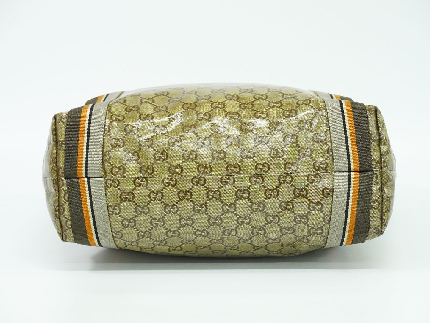 GUCCI シェリーライン GGクリスタル トートバッグ ゴールド 189669